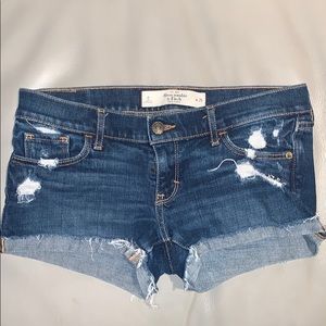 ABERCROMBIE JEAN SHORTS